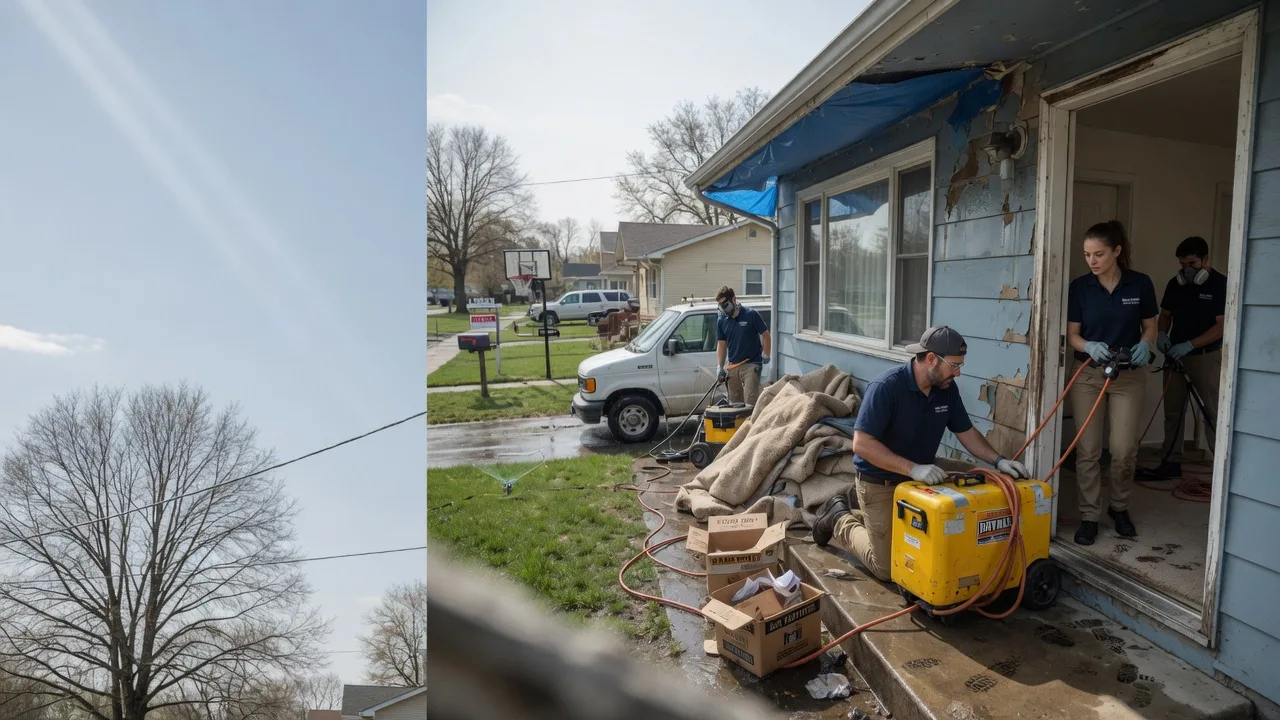 Basement Flood Cleanup in Brown City, MI near me
